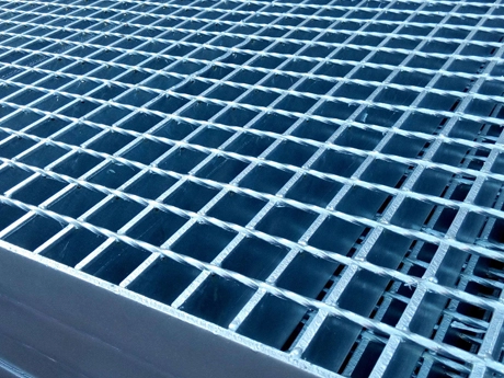 Grille en acier galvanisé à chaud avec surface plane