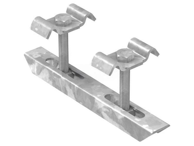 Type de canal Étendu : Clip de serrage inférieur pour grille