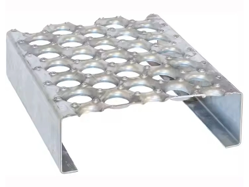 Grille à plat déployé O Grip perforée