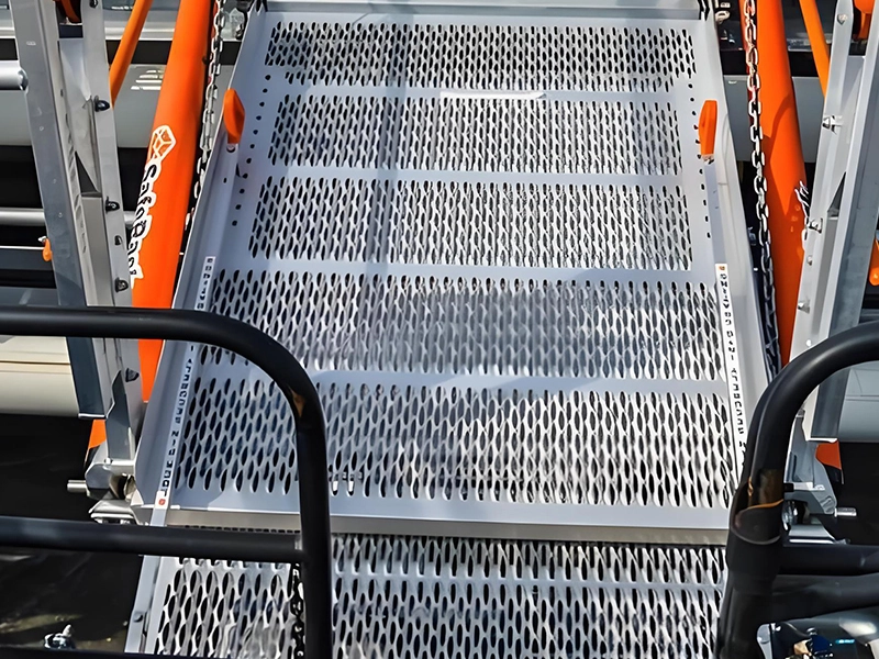 Grille à plancher structurale antidérapante