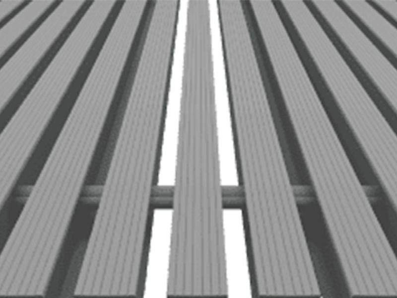 Surface nervurée