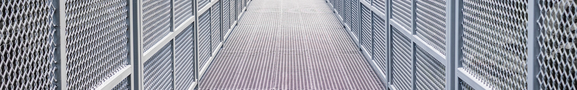 Passerelle de platelage en grille
