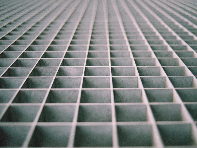 3. Grille en acier pressée-verrouillée galvanisée à chaud