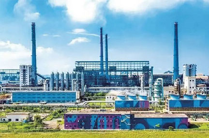 Base de production de Baosteel à Zhanjiang