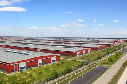 Projet d'aluminium Zhongwang de Tianjin